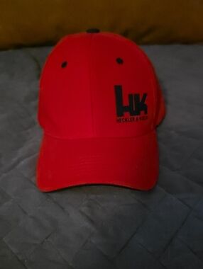 Kids Red Logo Baseball Cap